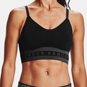 Women's UA Seamless Low Long Heather Sports Bra